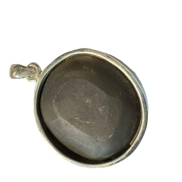 🌈Natural Rainbow Obsidian Sterling Silver Pendant - Picture 12 of 12